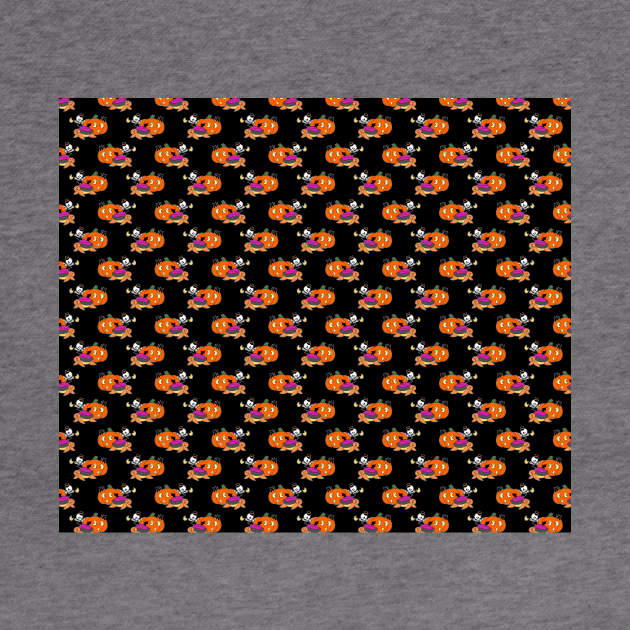 Spooky Turtle Pattern by saradaboru